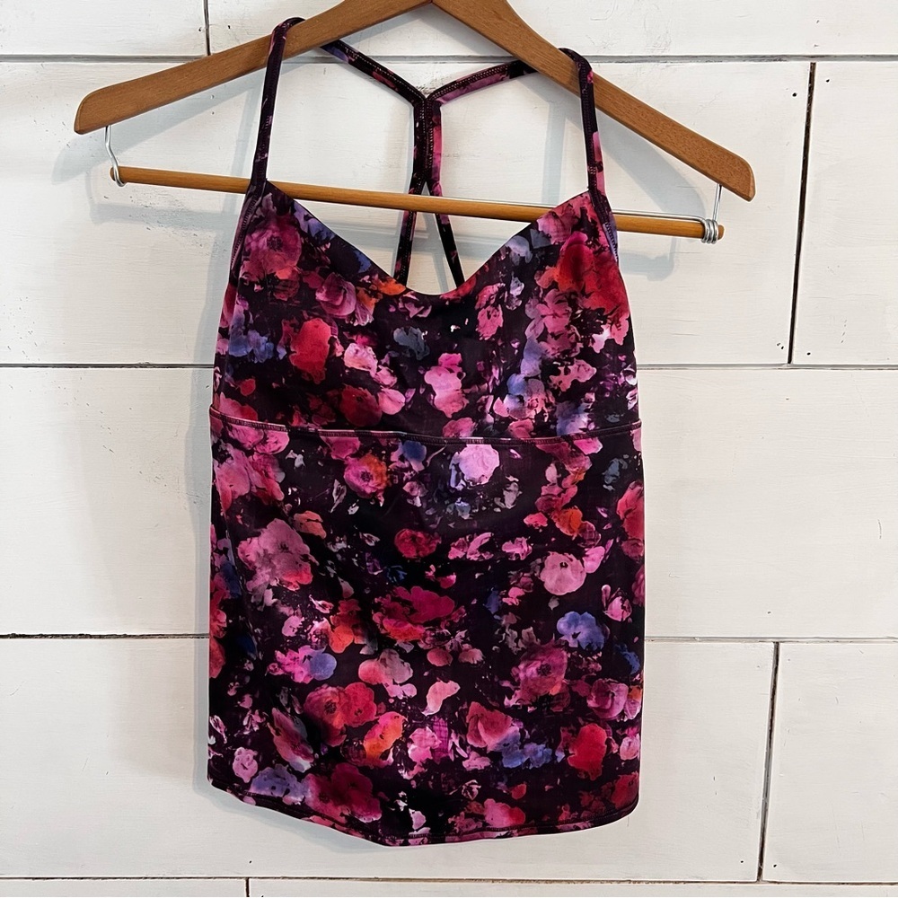 Athleta Vinyasa Printed Support Top. Size Small. New With Tags. - Picture 3 of 11